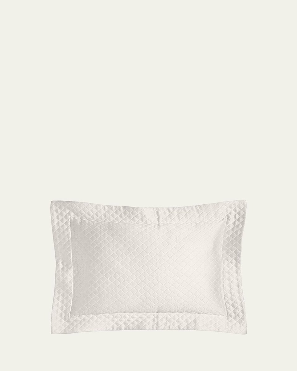 Diamond Pique Boudoir Sham
